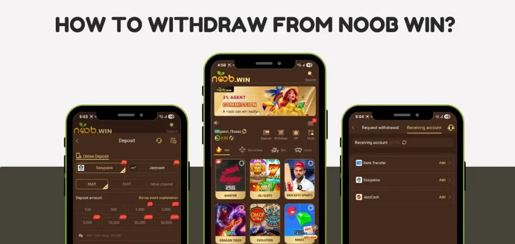 Noob win Withdraw